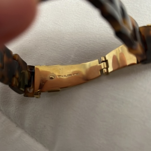 FOSSIL STELLA MULTIFUNCTION 4 DIAL TORTOISE SHELL WATCH - Picture 5 of 5